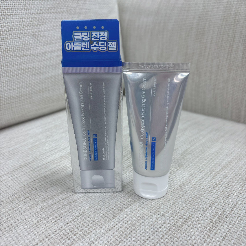 CURESONA Azulene + Hyaluronic Acid + MDP Coolingoode Soothing Cream 50ml