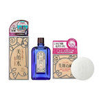 [Value Set] MEISHOKU Salicylic Acid Bigansui Lotion 90ml + BHA Facial Cleansing Soap 80g
