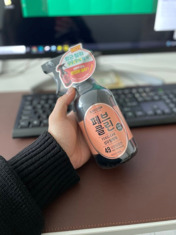 W.DRESSROOM 韓國 99.9% 抗菌除臭噴霧 (No.49 蜜桃果香) 500ml