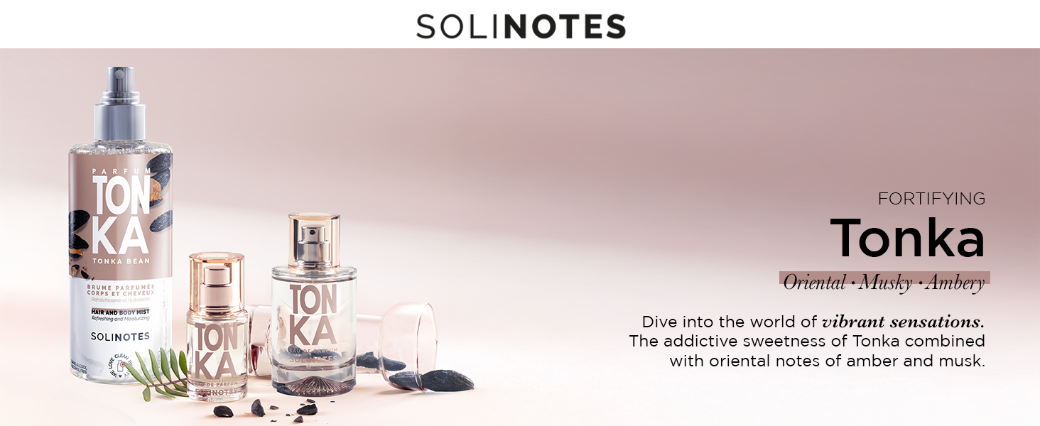 Solinotes Tonka fortifying Vegan Eau de Parfum (Mandarin Blossom) 50ml