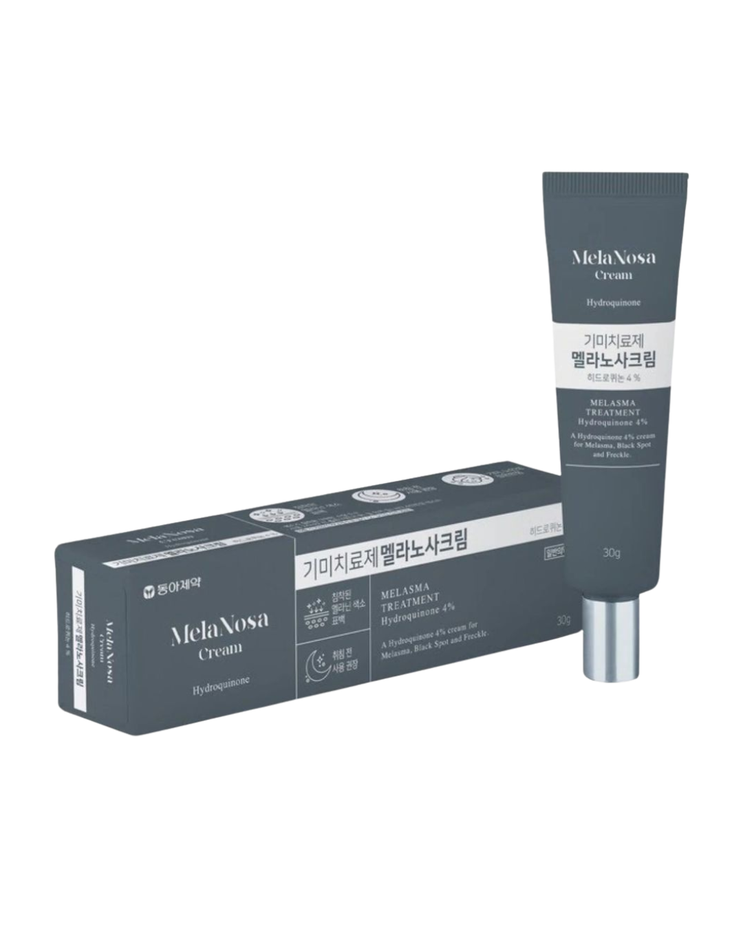 Dong-A Pharm Upgraded Version Melanosa Cream (4% Hydroquinone for Melasma, Freckles & Dark Spots) 30g