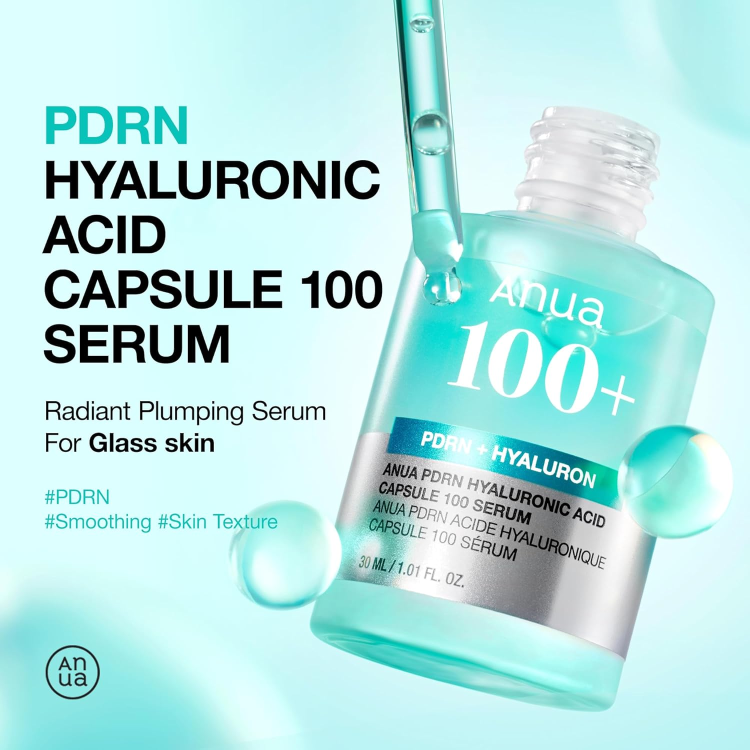 ANUA PDRN + Hyaluronic Acid Capsule 100 Serum 30ml