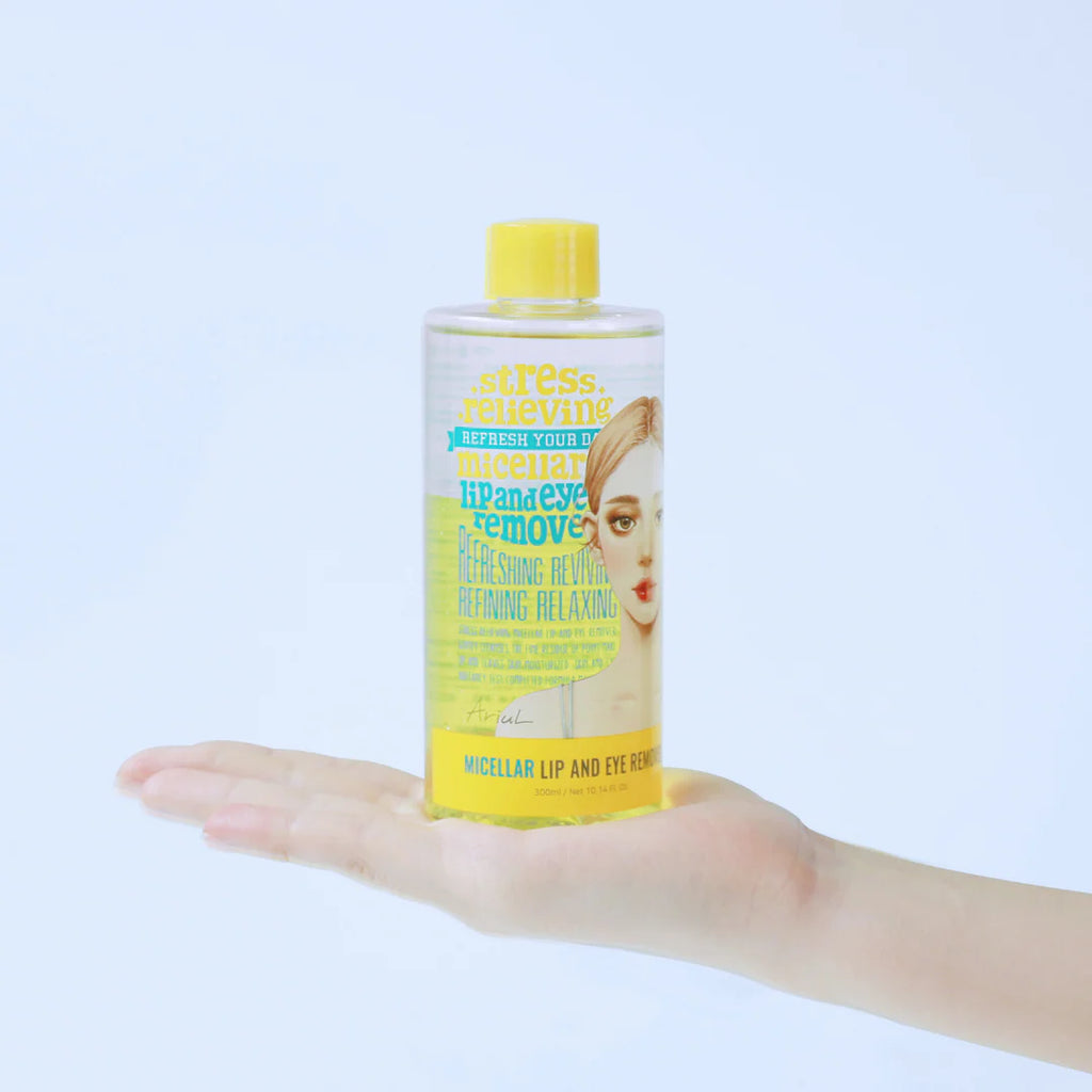 Ariul Stress Relieving Micellar Lip and Eye Remover 300ml