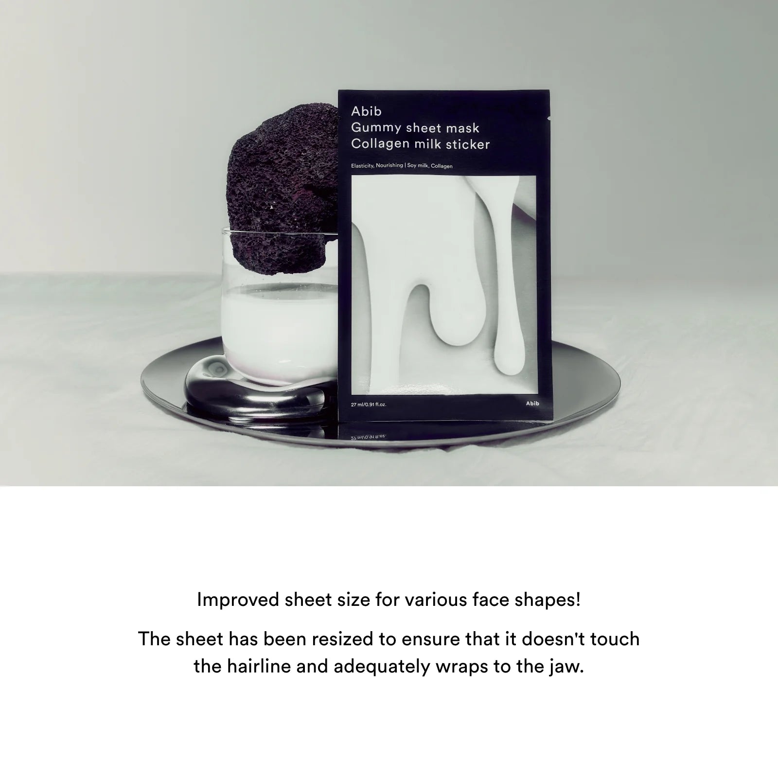 Abib 韓國 膠原蛋白牛奶口香糖面膜 10片