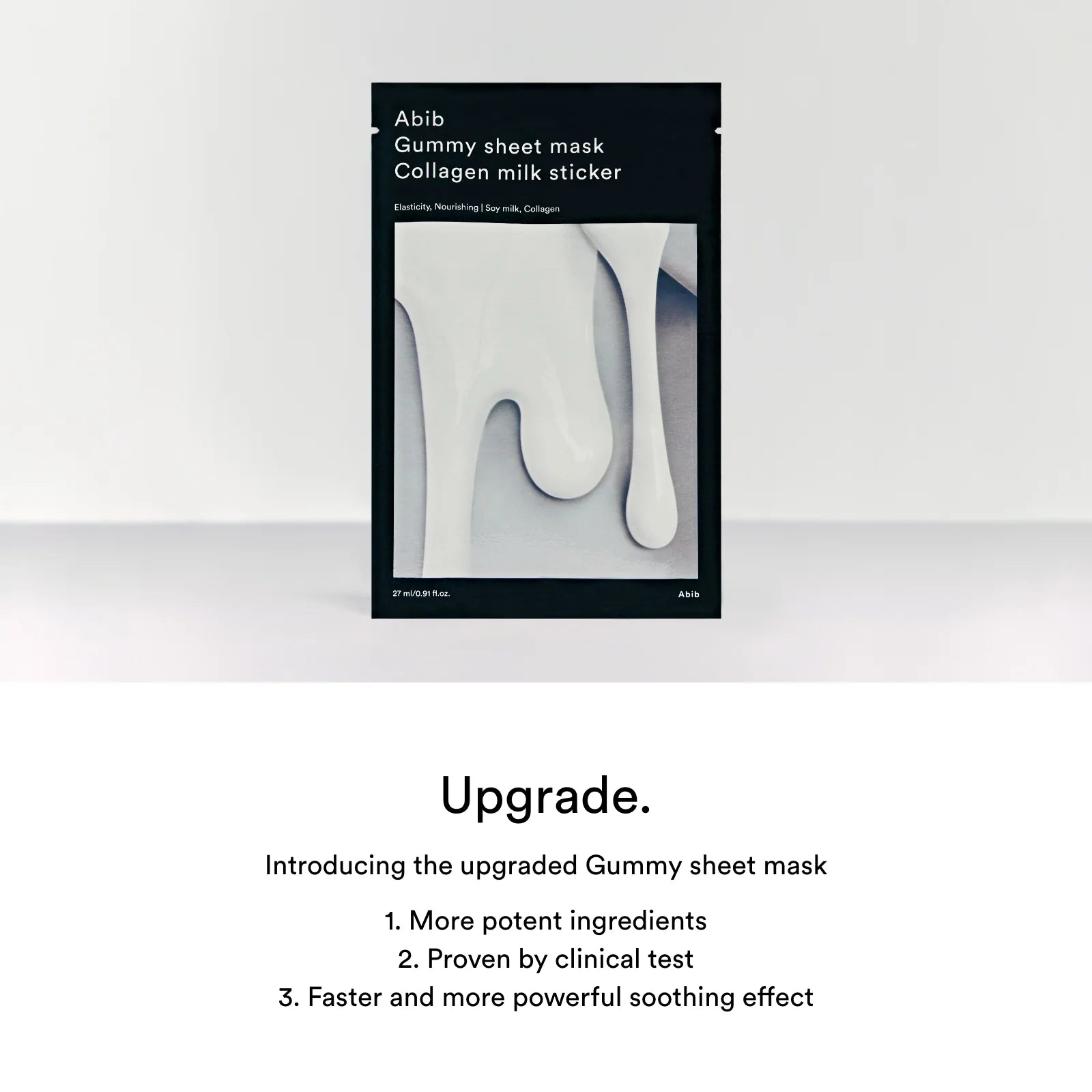 Abib 韓國 膠原蛋白牛奶口香糖面膜 10片