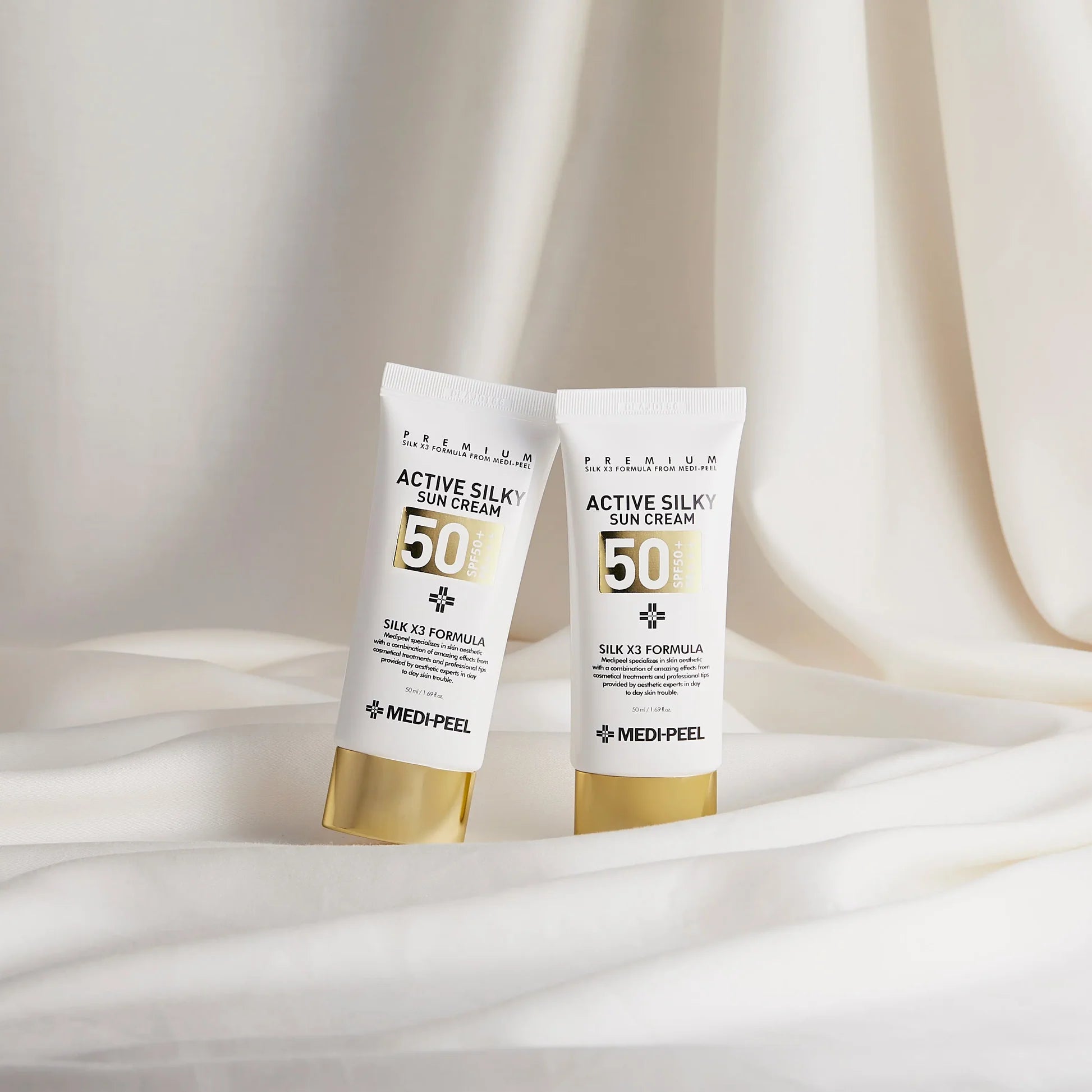 Medipeel 韓國 5GF 三重蠶絲蛋白 修復防曬隔離霜 SPF50+ PA+++ 50ml