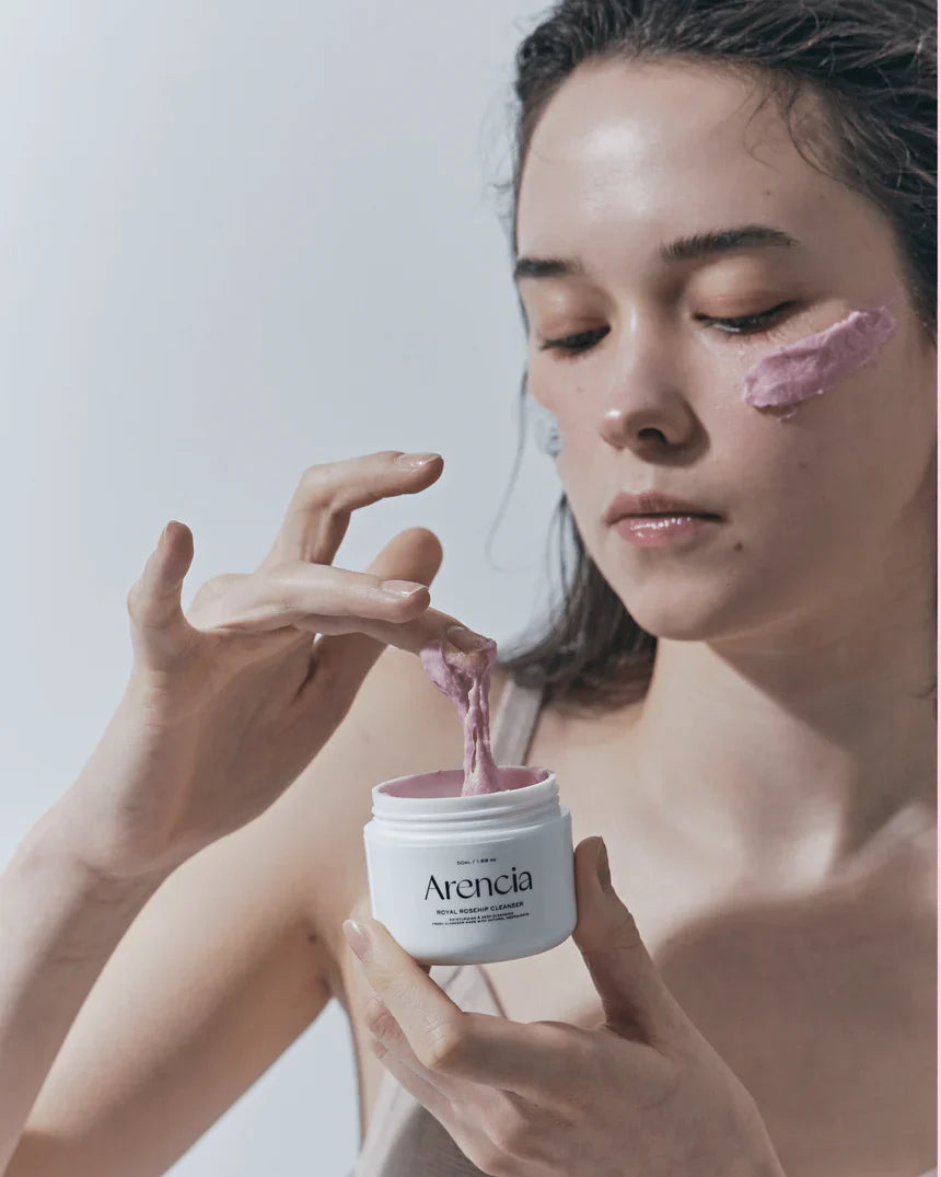 Arencia Fresh Rosehip Mochi Cleanser 120g