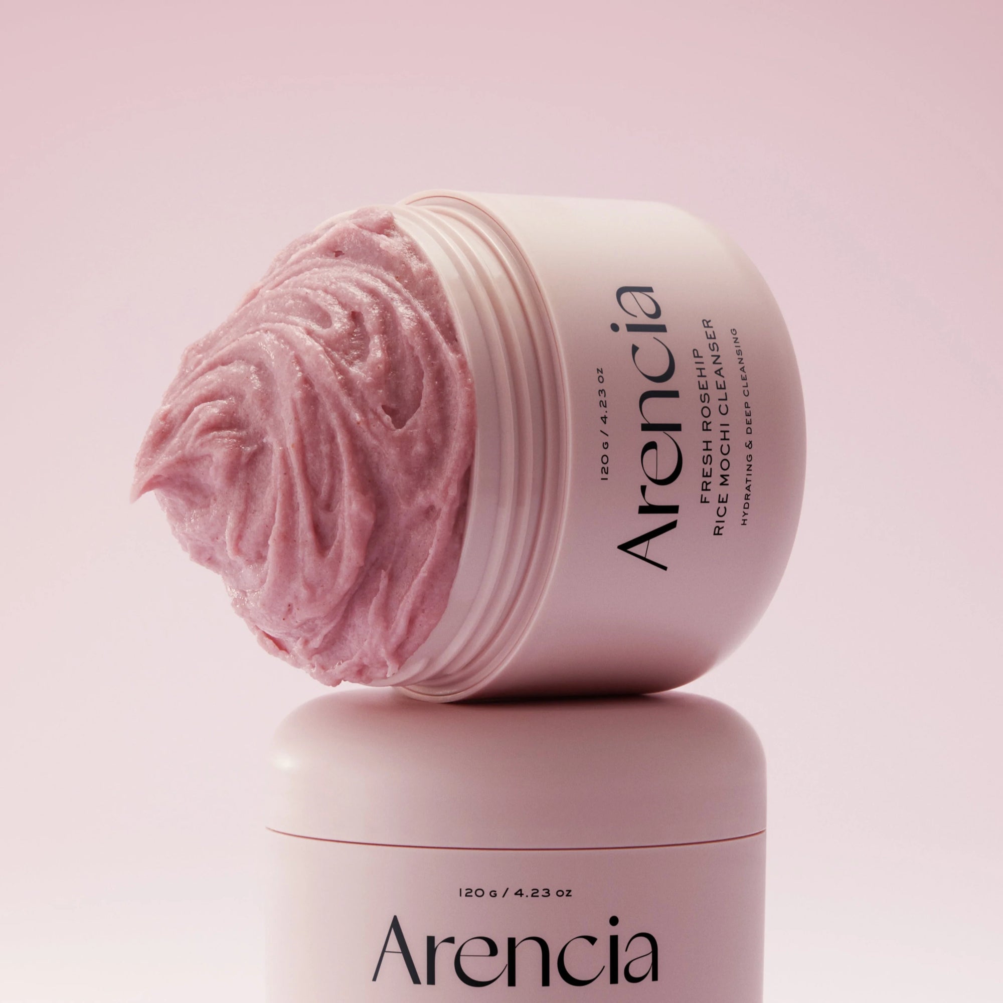 Arencia Fresh Rosehip Mochi Cleanser 120g
