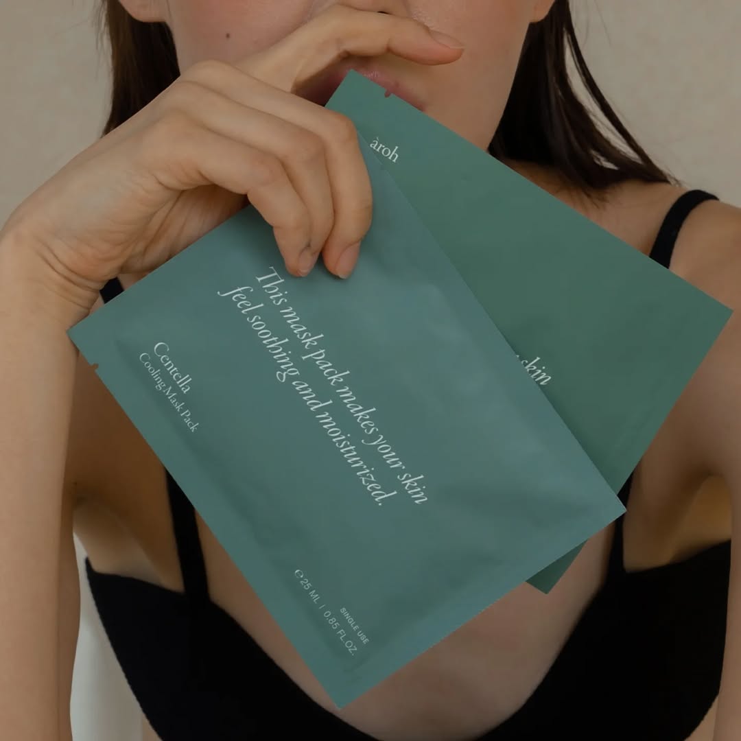 Aroh Centella Herb Cooling Mask Pack 25ml x 10ea