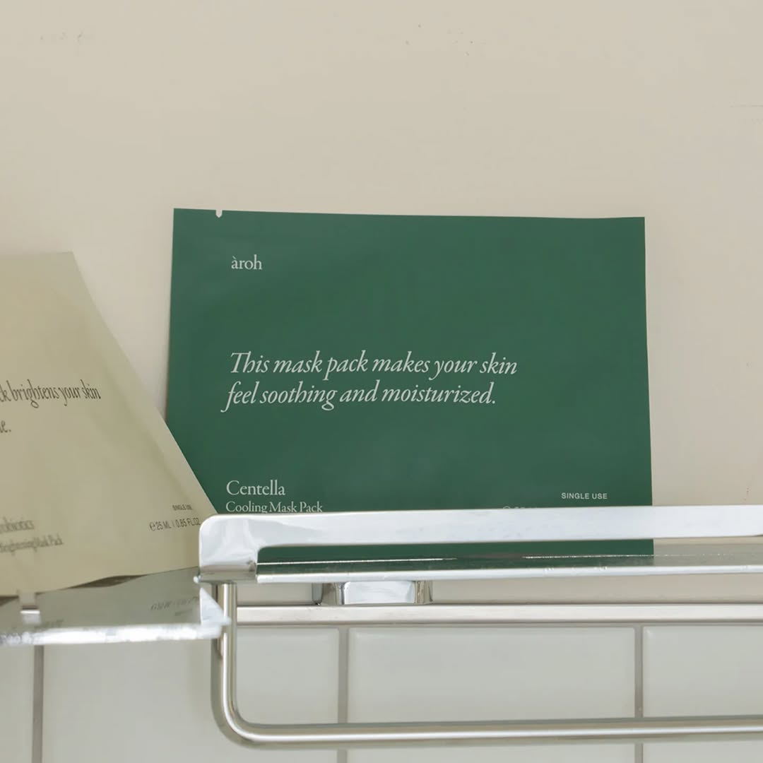 Aroh Centella Herb Cooling Mask Pack 25ml x 10ea