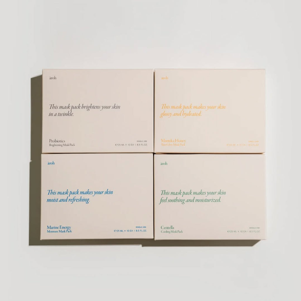 Aroh Centella Herb Cooling Mask Pack 25ml x 10ea