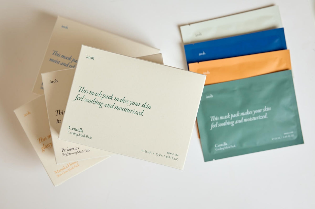 Aroh Centella Herb Cooling Mask Pack 25ml x 10ea