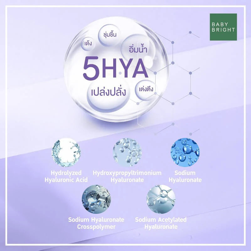Baby Bright 5Hya & Peptide Firming Eye Mask 1 pair