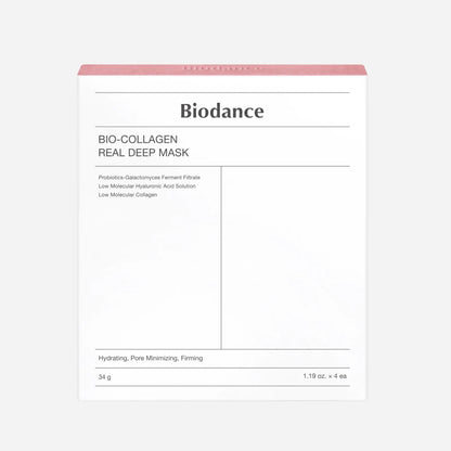 Biodance 韓國 生物膠原深層全方位面膜 34g x 4片