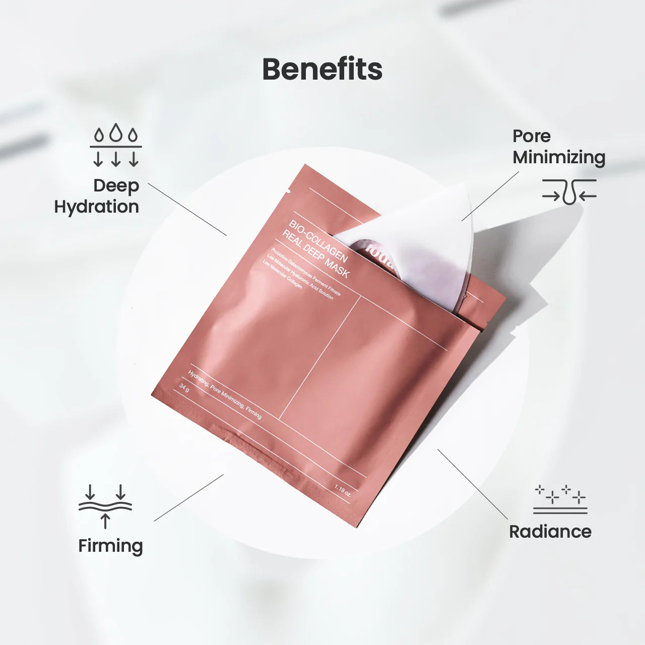BIODANCE Bio-Collagen Real Deep Mask 34g x4ea