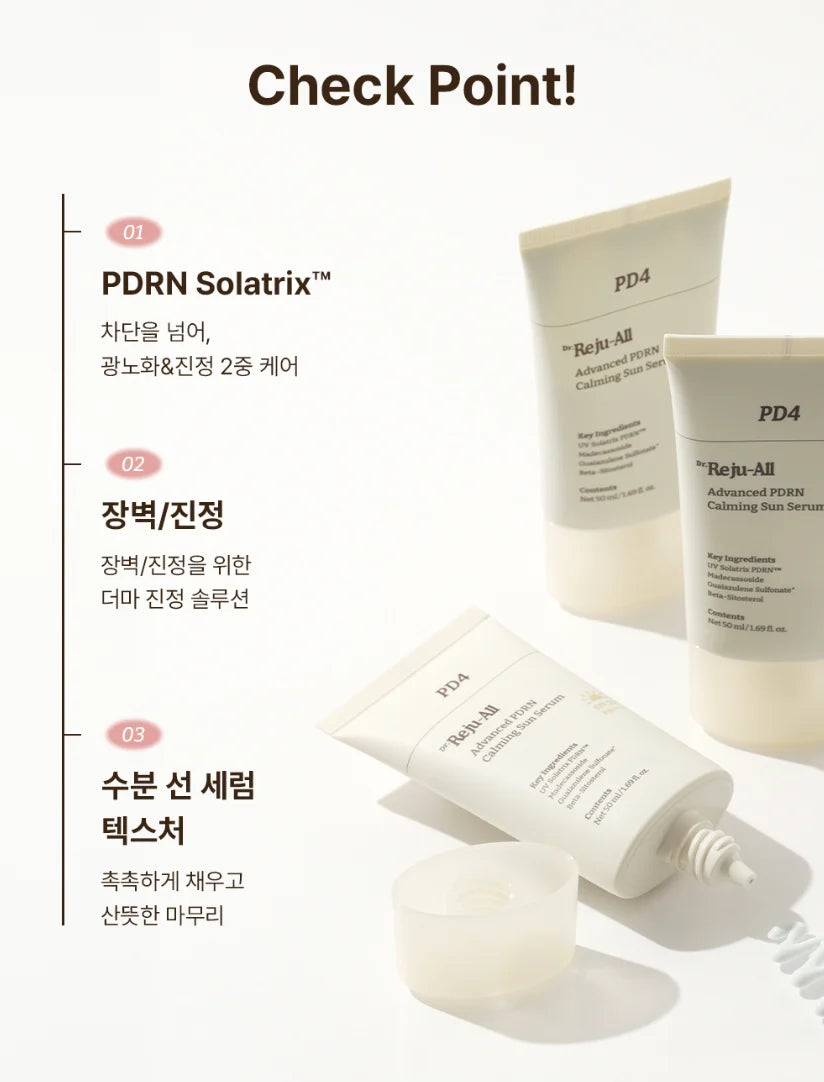 Dr. Reju-All Advanced PDRN Calming Sun Serum 50ml