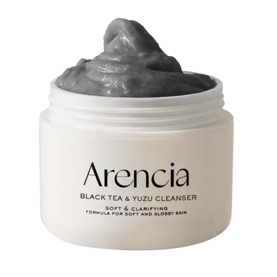 Arencia Black Tea Yuzu Rice Cake Moisturizing Cleansing Cream 120g