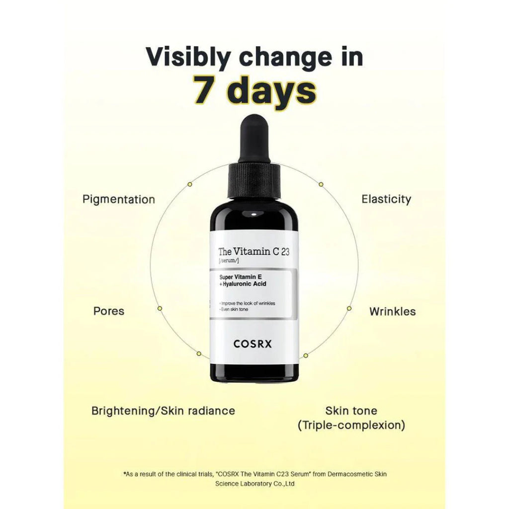COSRX 韓國 高濃度23%維他命C美白精華 20ml