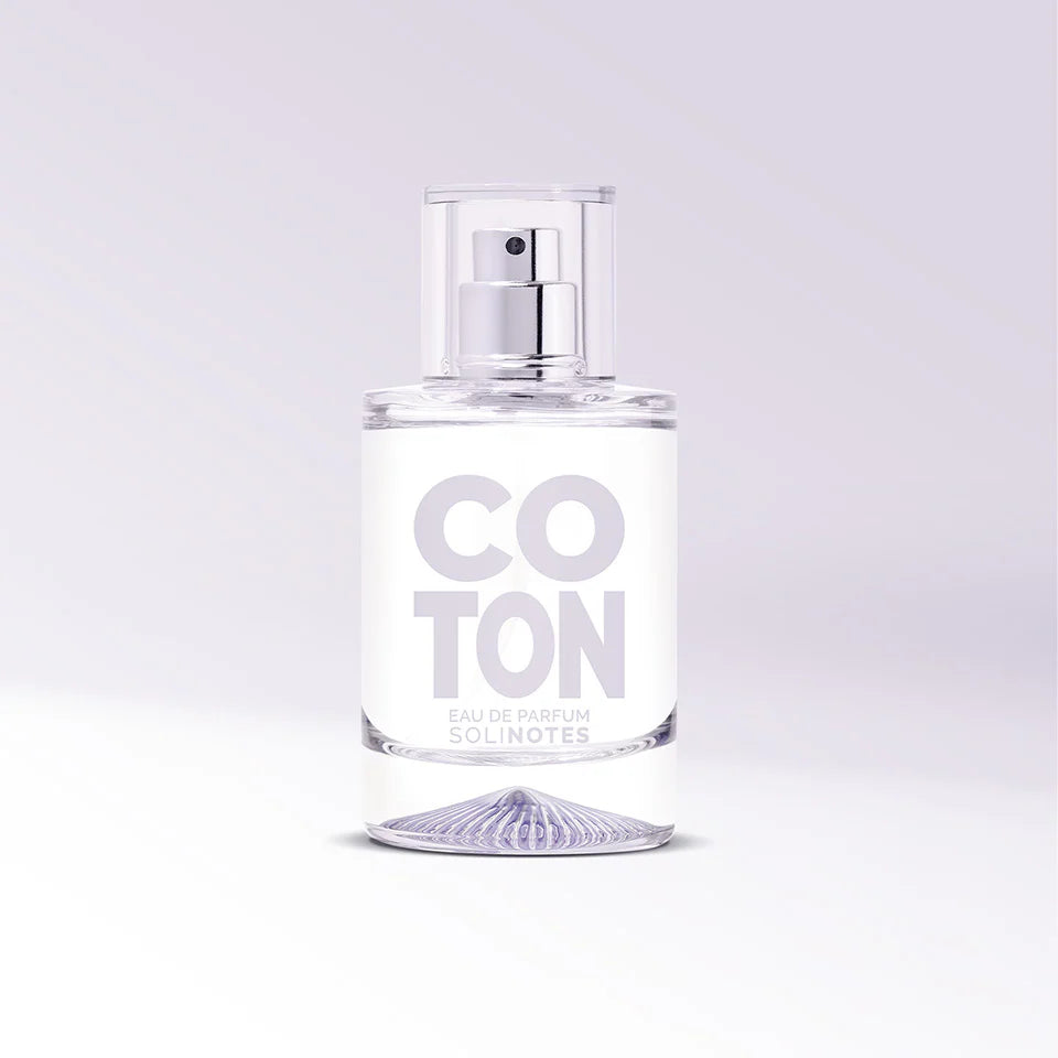 Solinotes Cotton Flower Vegan Eau de Parfum ( Vanilla, Musk & White Cedar) 50ml