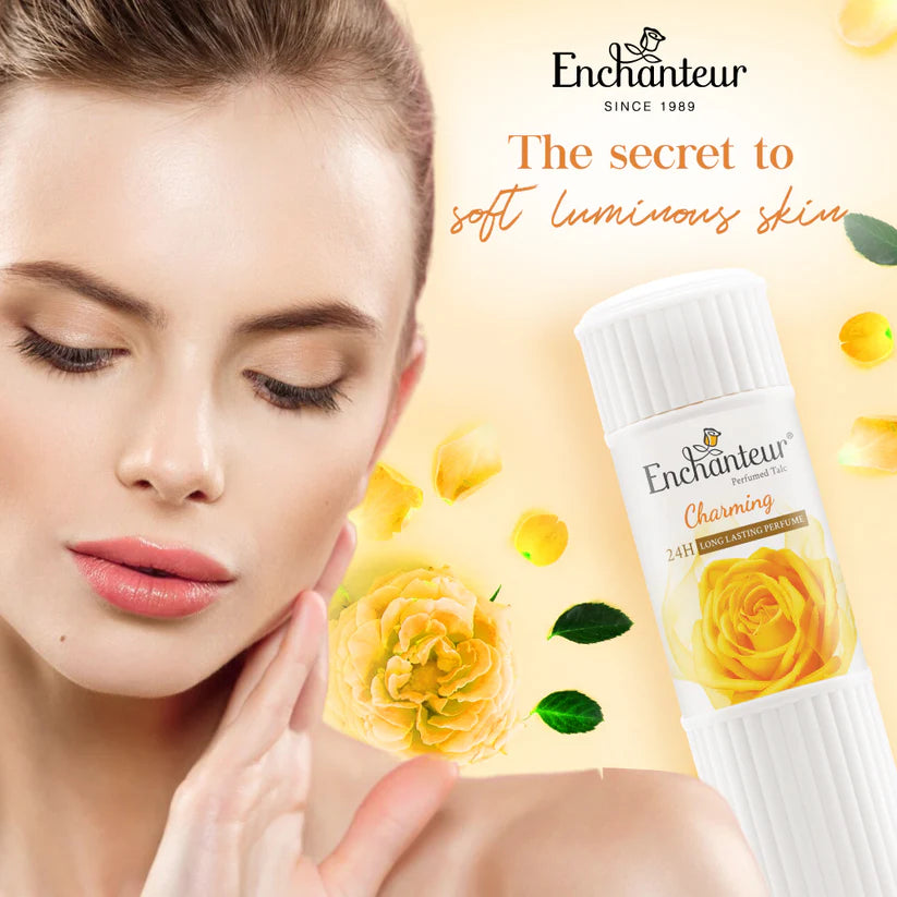 Enchanteur Fragrance Body Powder (Charming Floral Fragrance) 125g