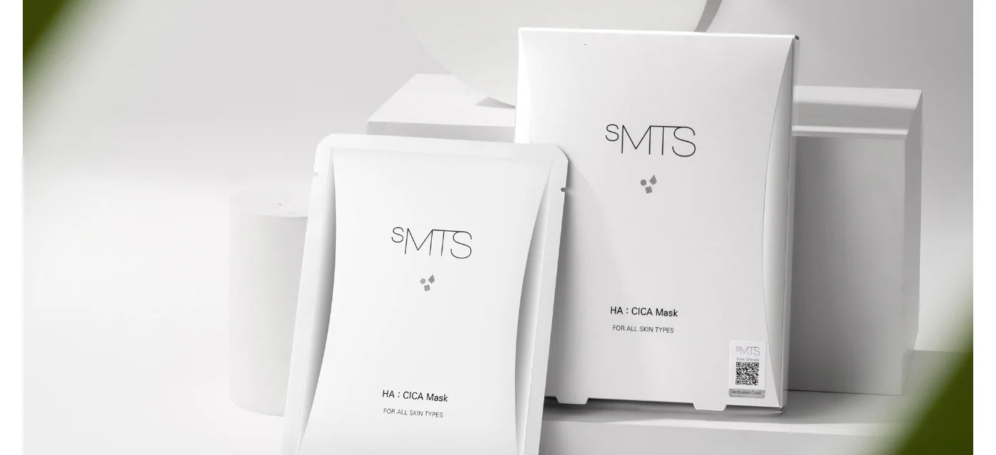 sMTS  Soothing Hyaluronic Acid HA: CICA Mask 5 packs / box