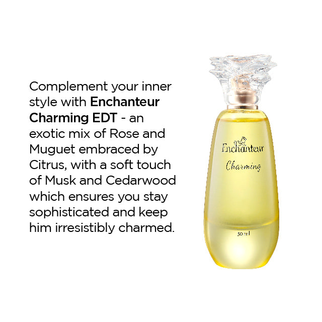 Enchanteur Charming Perfume EDT (Rose) 50ml