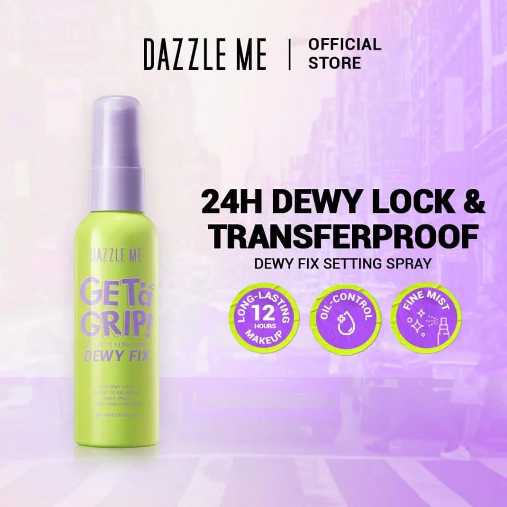 Dazzle Me Get A Grip Makeup Setting Spray Dewy Fix 60ml