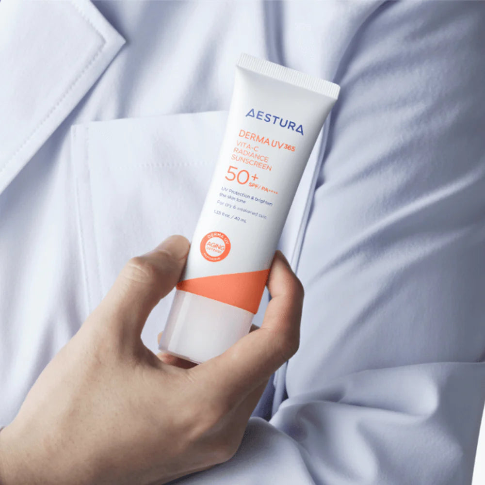 AESTURA Derma UV365 Vita-C Radiance Sunscreen SPF50+ PA++++ 40ml