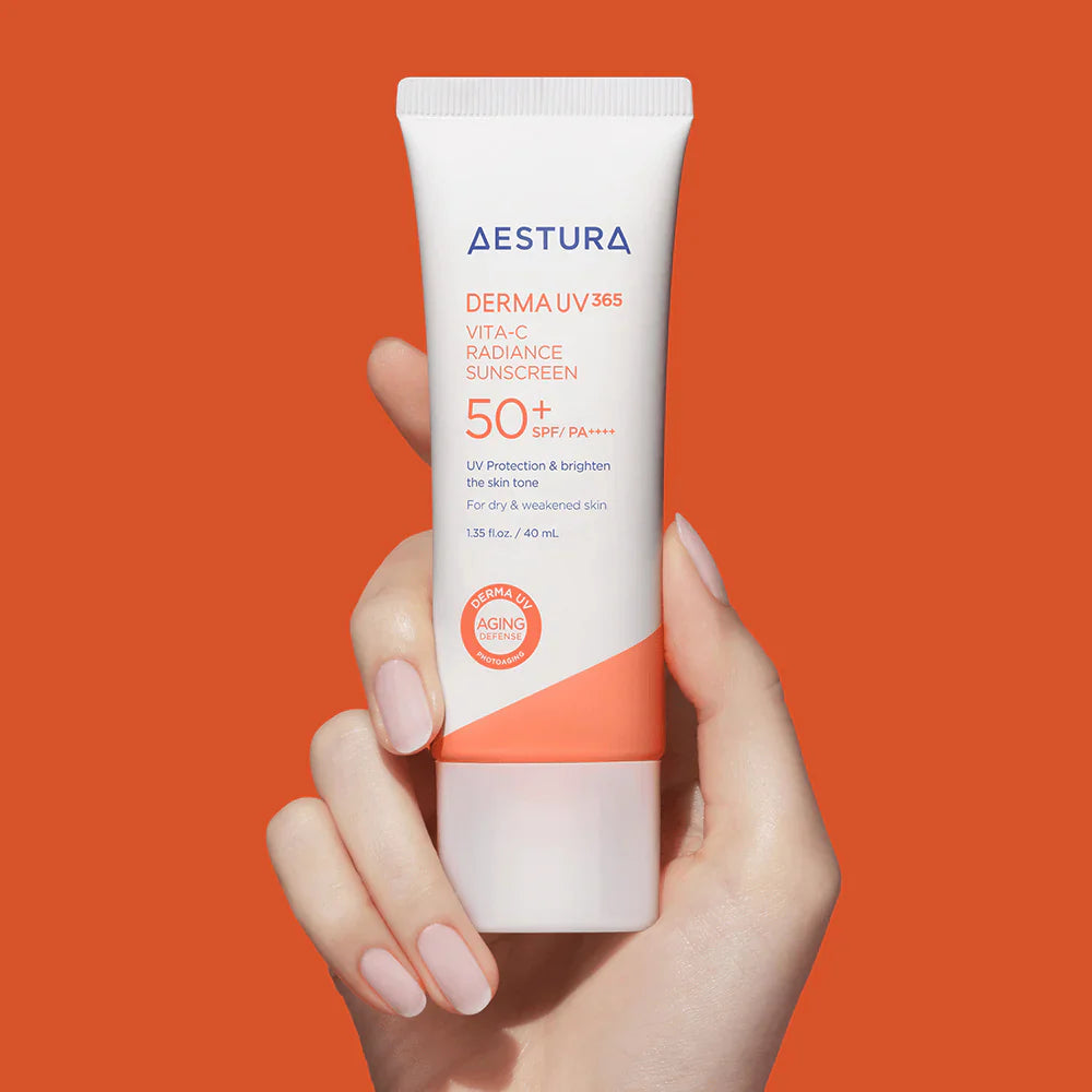 AESTURA Derma UV365 Vita-C Radiance Sunscreen SPF50+ PA++++ 40ml