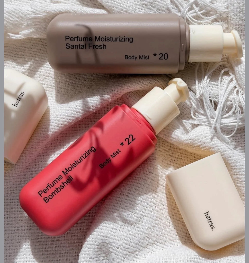 Hetras Bombshell 22 Long-lasting Fragrance Coating Double Shot Perfume Body Mist (Red Berry) 120ml