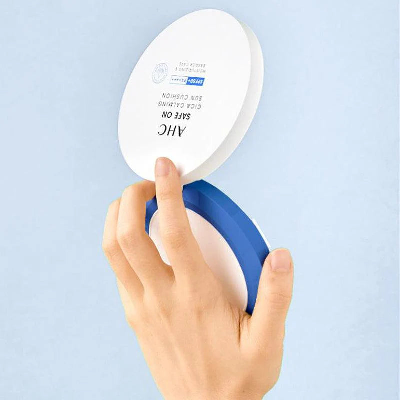 AHC Safe On CICA Calming Sun Cushion SPF 50+ PA++++ 25g