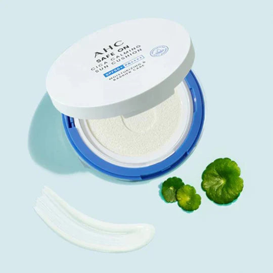AHC Safe On CICA Calming Sun Cushion SPF 50+ PA++++ 25g