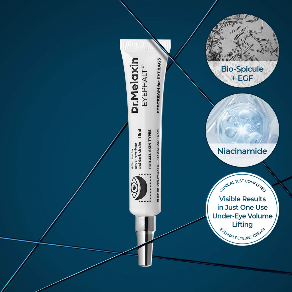 Dr.Melaxin Eyephalt Eye Cream for Eyebag Anti-Wrinkle Night Cream (Help to Reduce Under Eye Wrinkle) 10ml