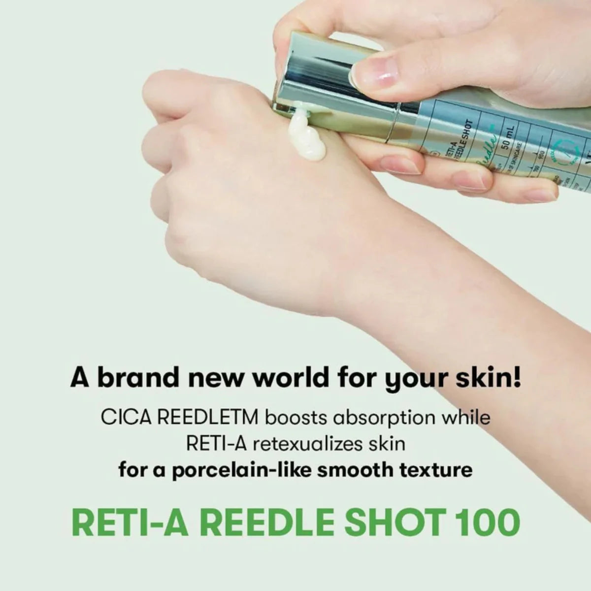 VT Cosmetics Reti-A Reedle Shot 100 Stick Pouch 10 packs / box