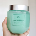 PLU Perfumed Fruity Body Scrub (Green Mong Cotton) 500g