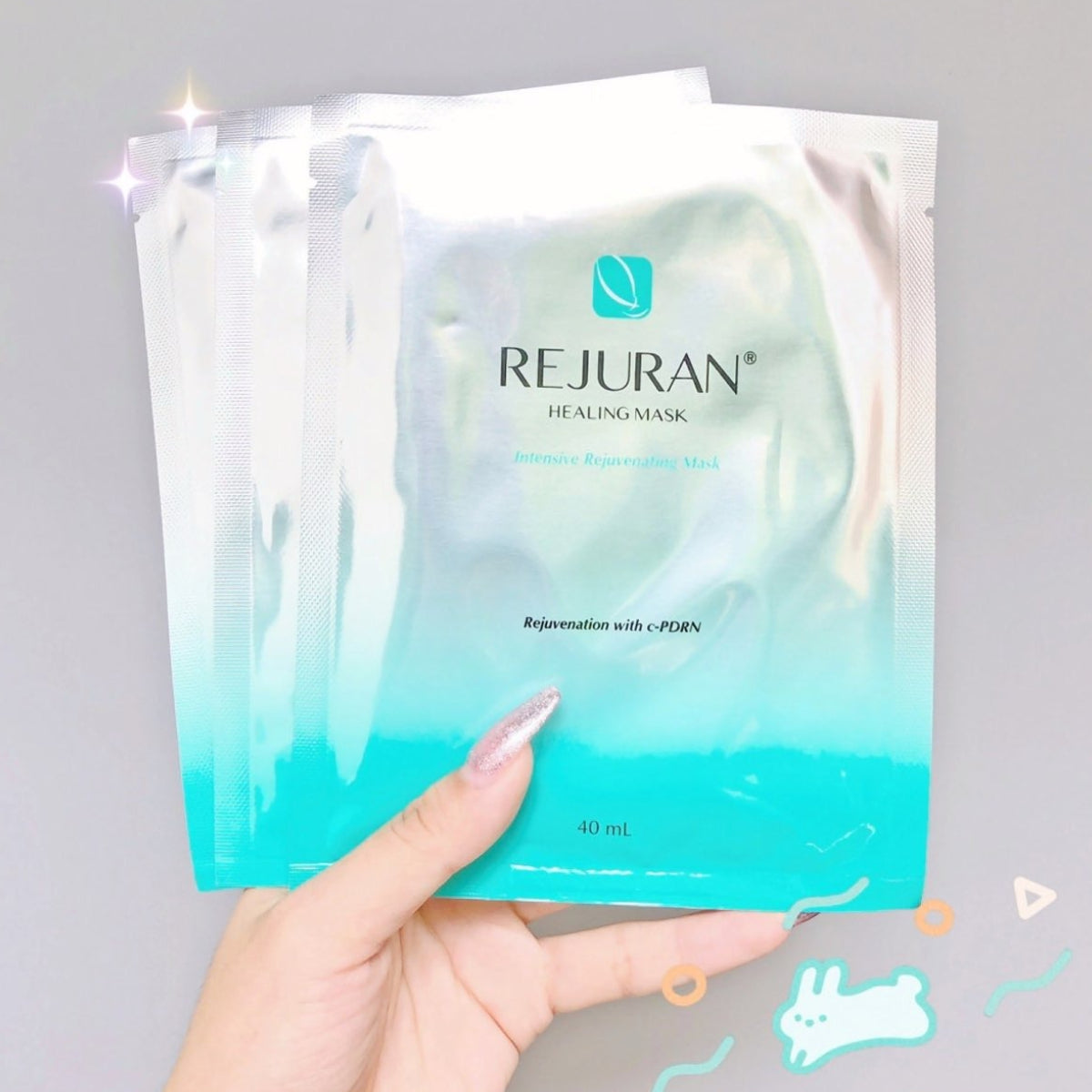 Rejuran 水光修復煥膚面膜 40ml x 5片