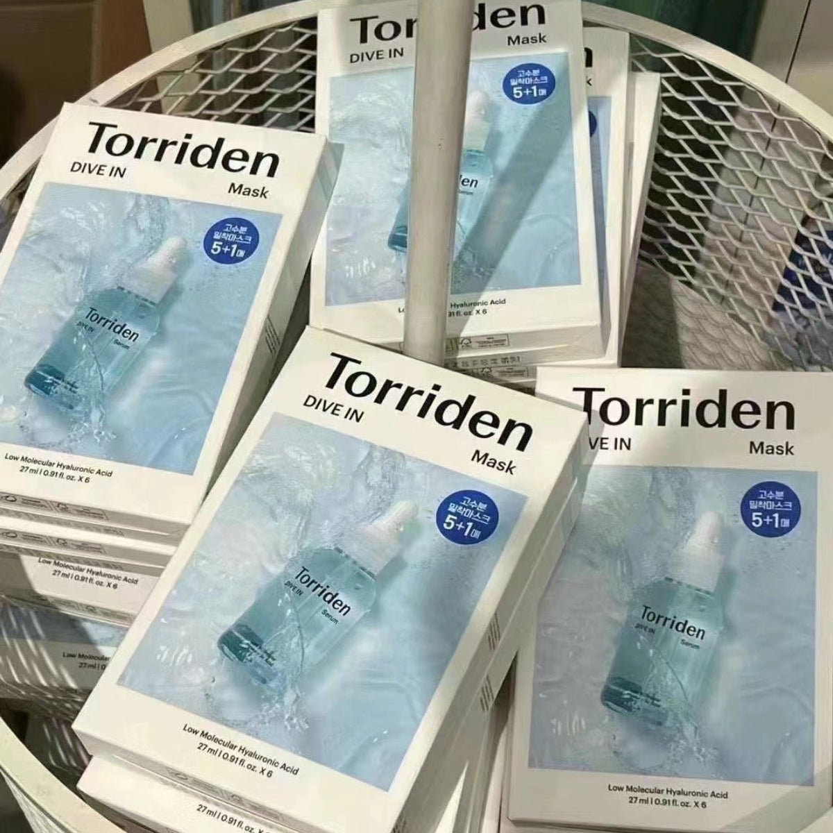 Torriden 微分子透明質酸 保濕舒緩精華面膜 10片