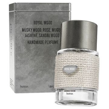 Hetras Handmade Metal Tin-style Packaging Perfume (Royal Wood) 50ml