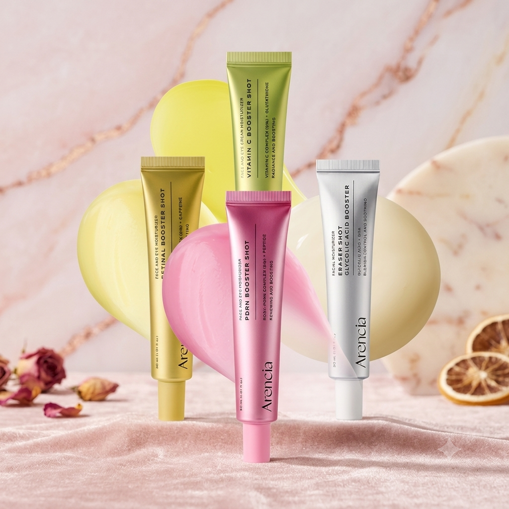 Arencia Ultimate Skin Booster Shot Full Collection Value Set (4-Pack)
