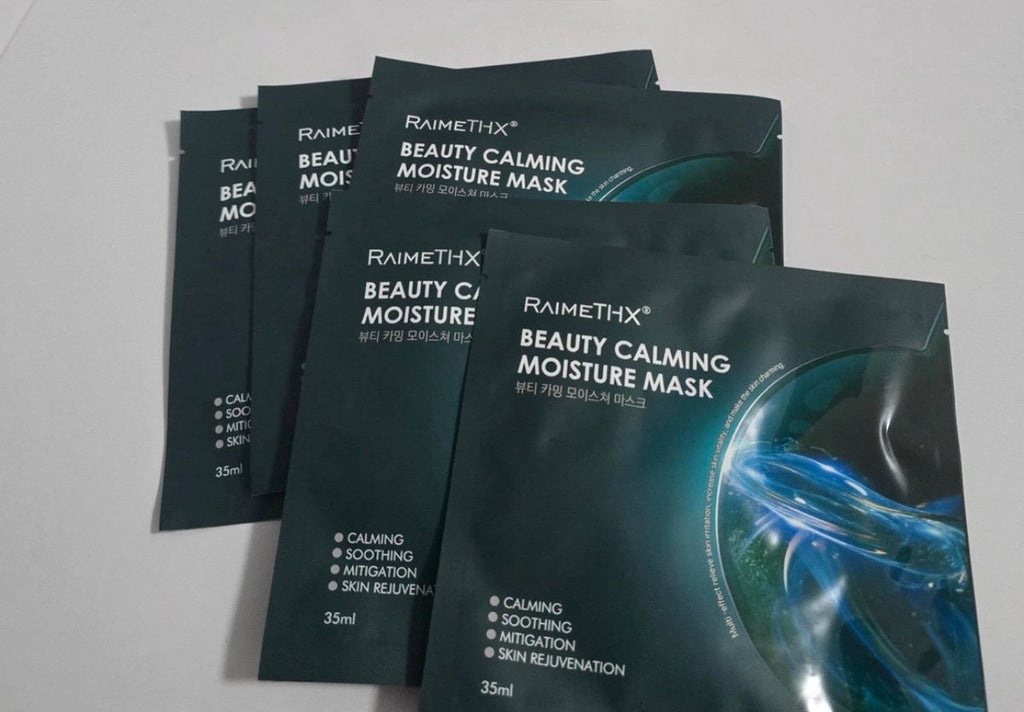 RaimeTHX GLA Beauty Calming Moisture Green Mask 2.0 35ml x 5pcs