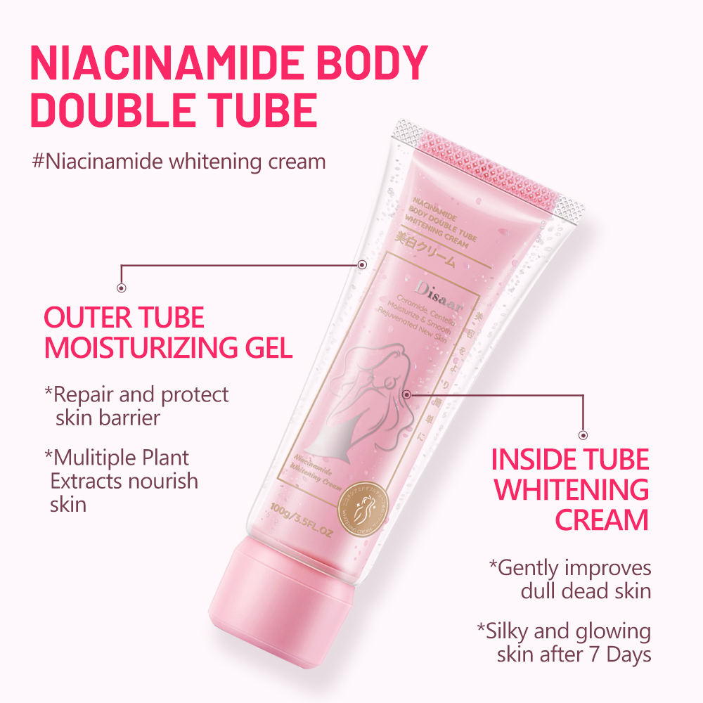 DISAAR Niacinamide Whitening Body Lotion 100g