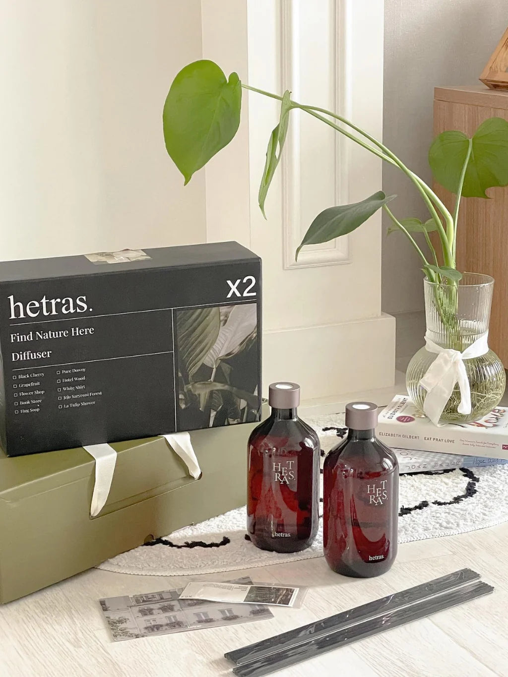 Hetras Premium Diffuser (White Shirt) 500ml x 2