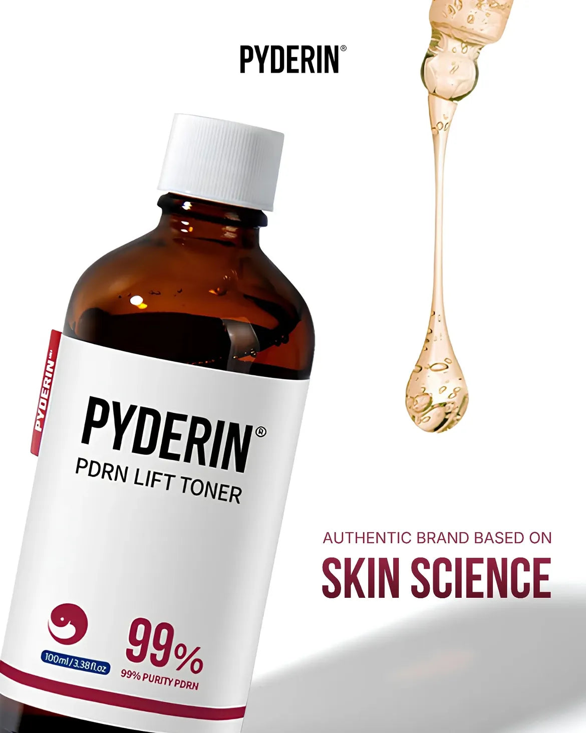 PYDERIN 99% Pure PDRN Lift Elasticizing Anti-Aging Toner 100ml