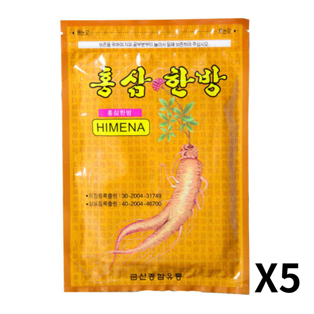 Himena Red Ginseng Pain Relief Patch 20ea