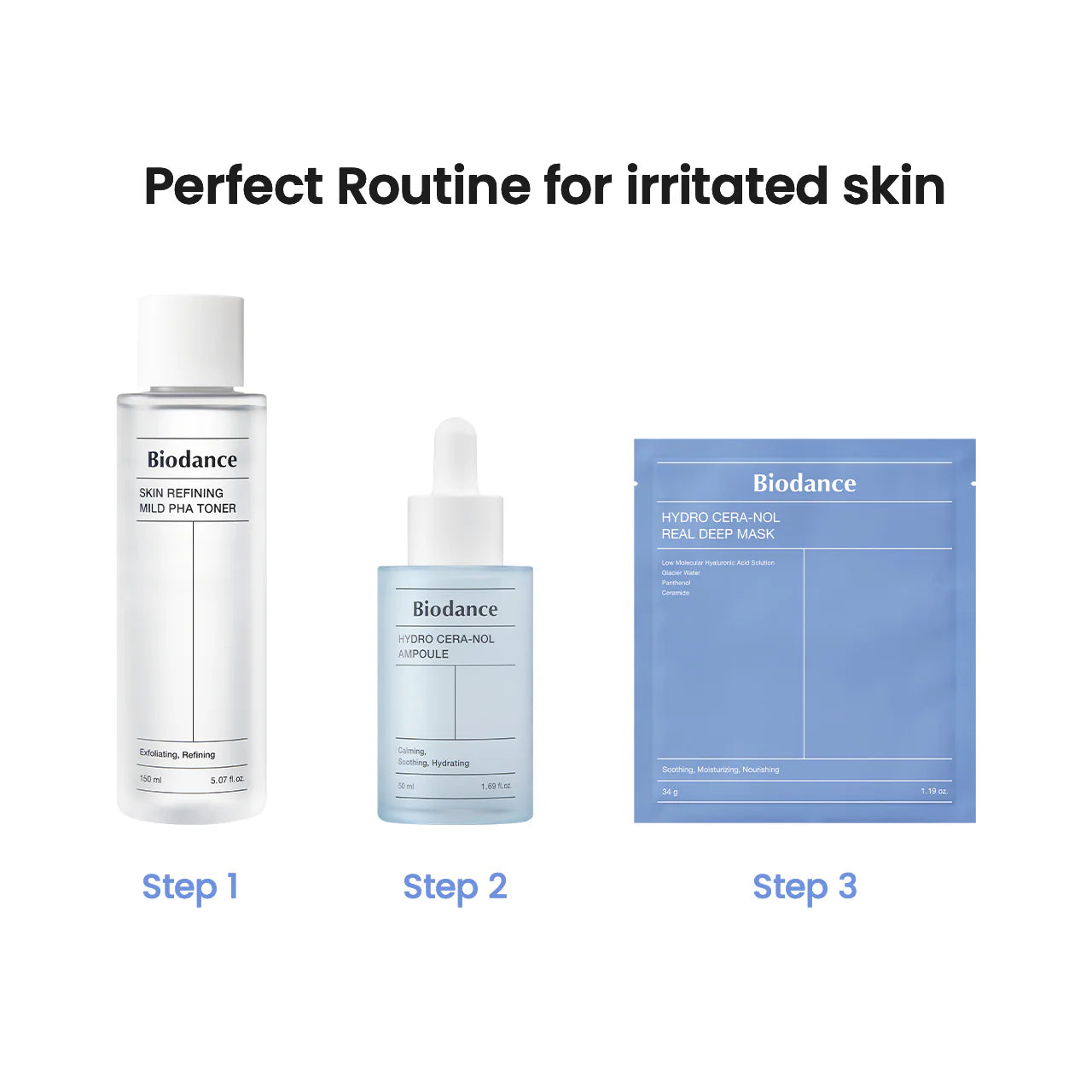 BIODANCE 韓國 生物膠原蛋白透明質酸深層補濕面膜 34g x 4片