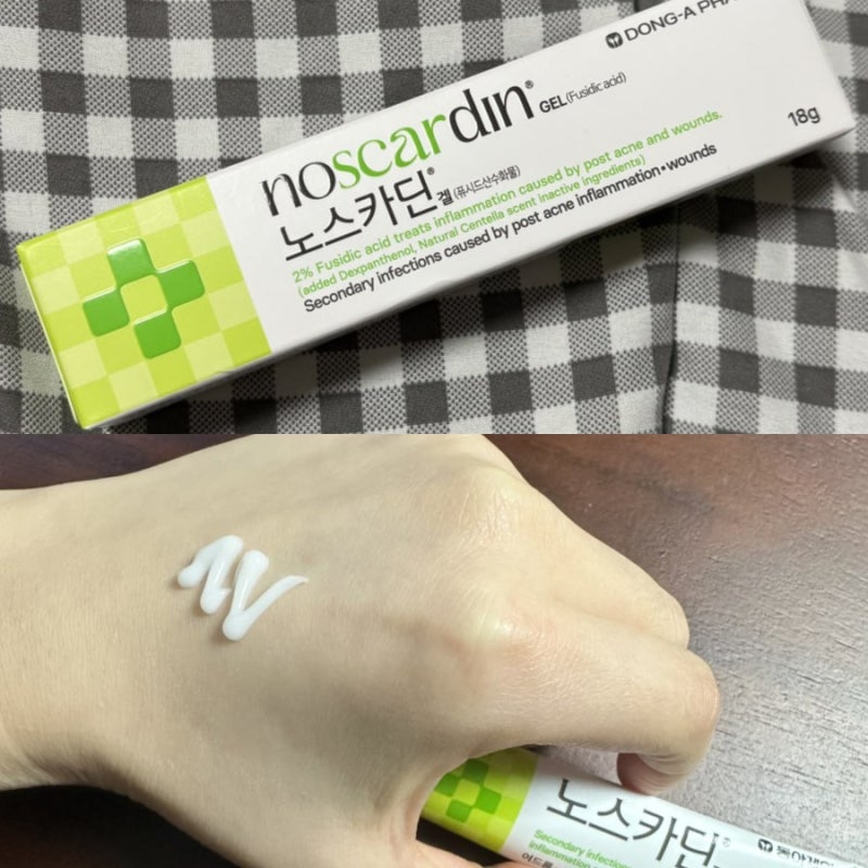 Dong-A Pharm 韓國 2% 夫西地酸 Noscadin 抗菌凝膠 (專治石頭瘡、化膿暗瘡及毛囊炎，速效消炎消腫) 18g