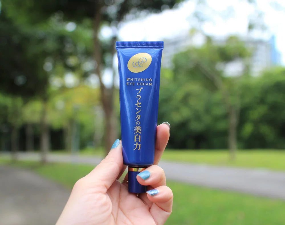 MEISHOKU Placenta Extract Medicated Whitening & Anti-Wrinkle Eye Cream 30g