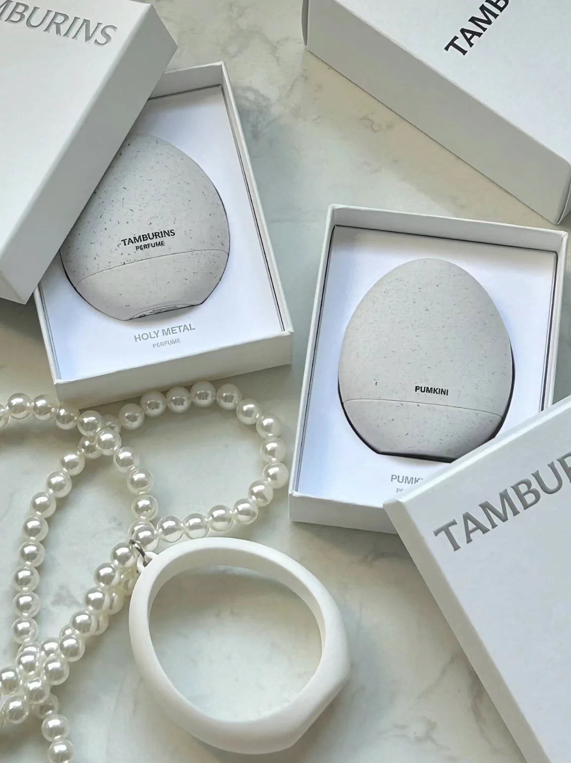 Tamburins Holy Metal Egg Perfume (Woody Tones) 14ml