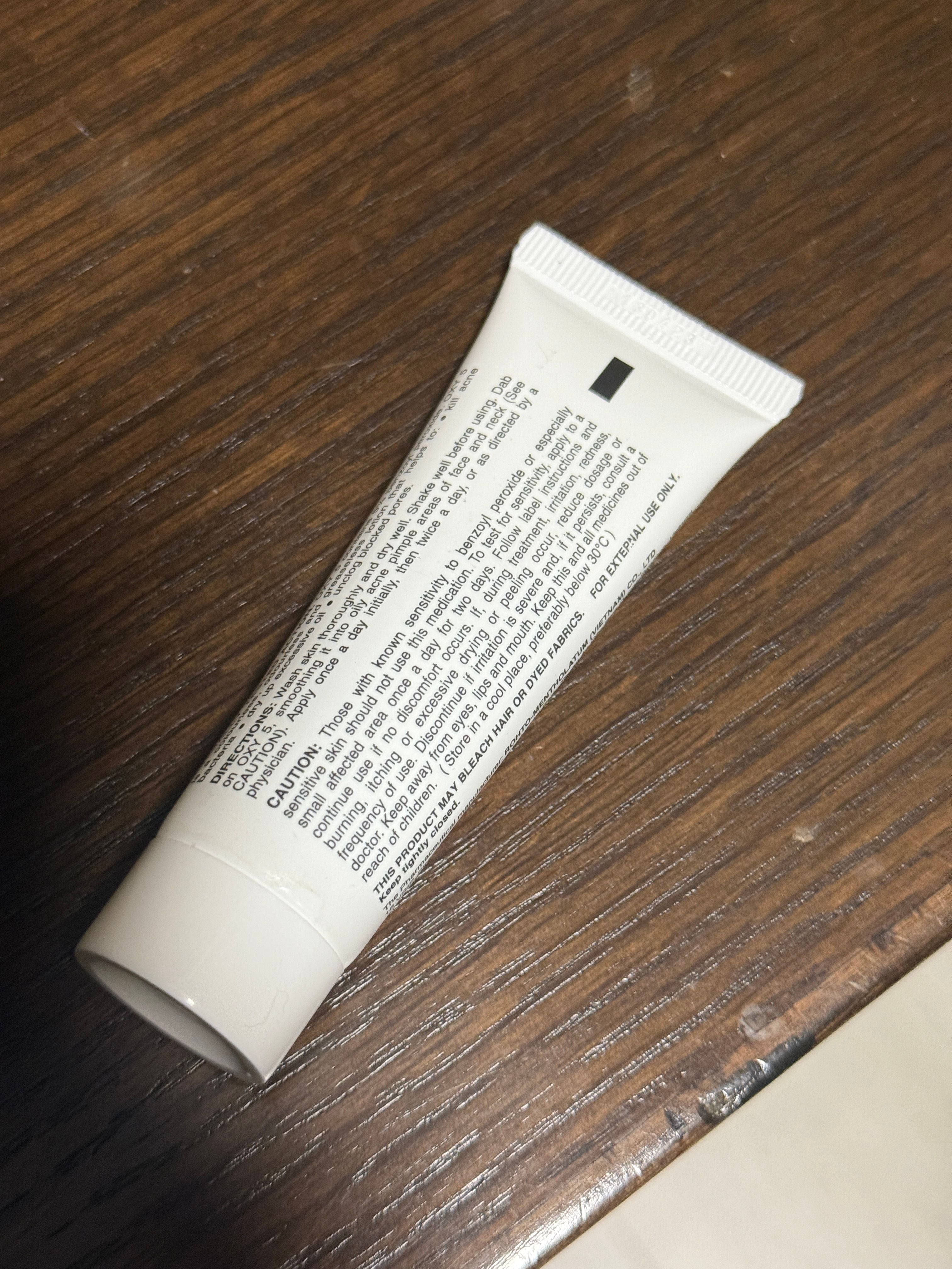 OXY 5 Benzoyl Peroxide Fast Cure Acne Gel 25g