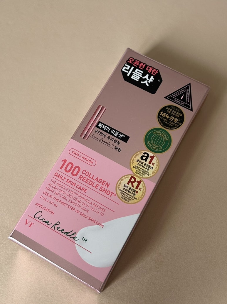 VT Collagen Reedle Shot 100 First Boosting Ampoule 2ml x 10ea